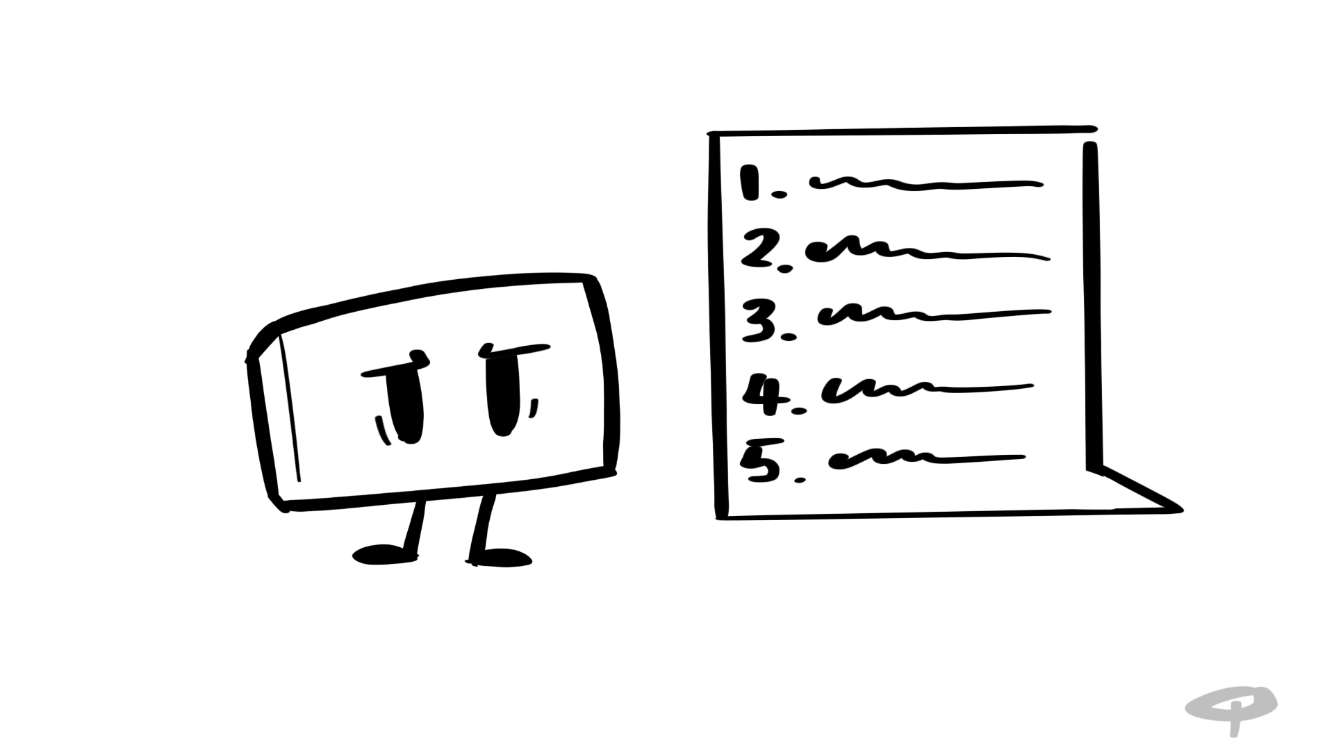 Illustration of instructions being “read” to a component.