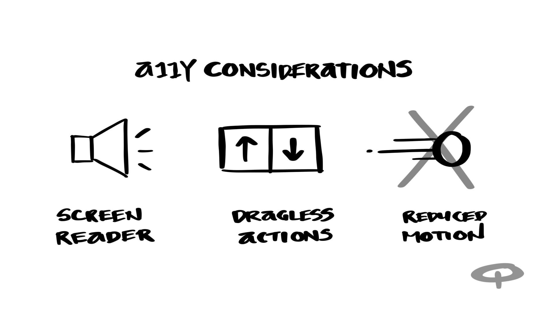 Accessibility considerations illustration